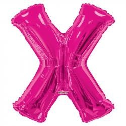 34" Letter Balloon - X - Pink