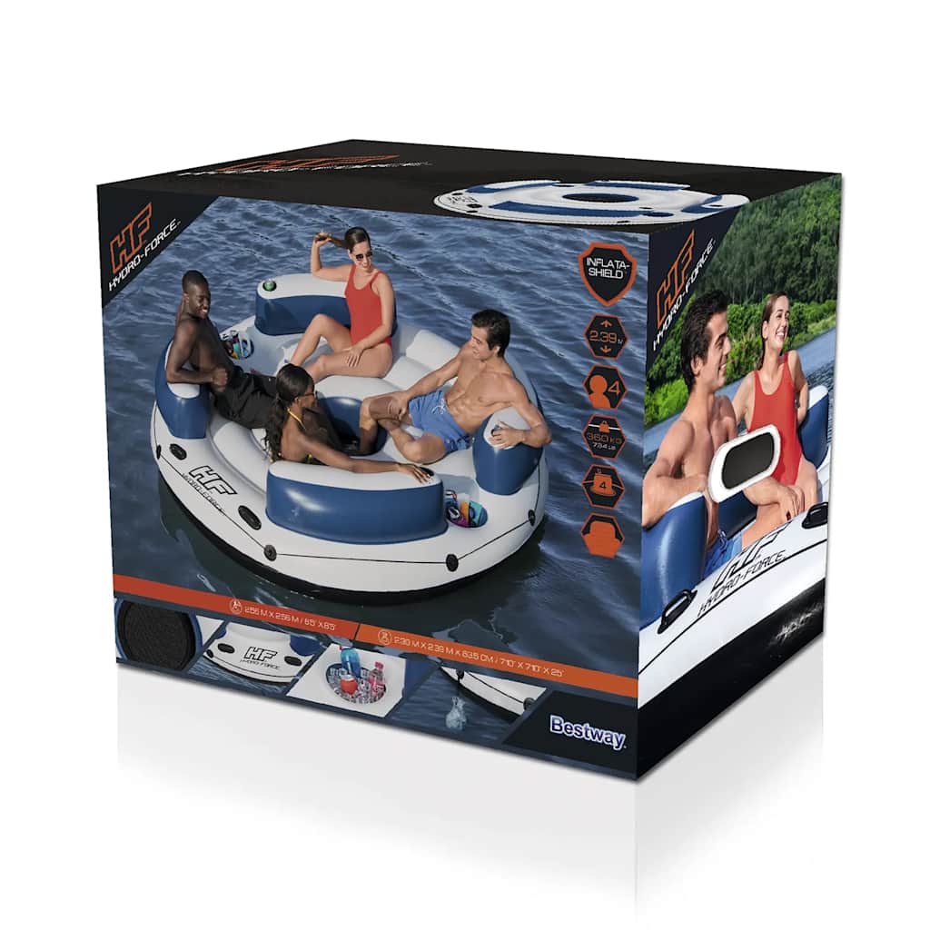 Hydro-Force Floating Island 239x63.5 cm