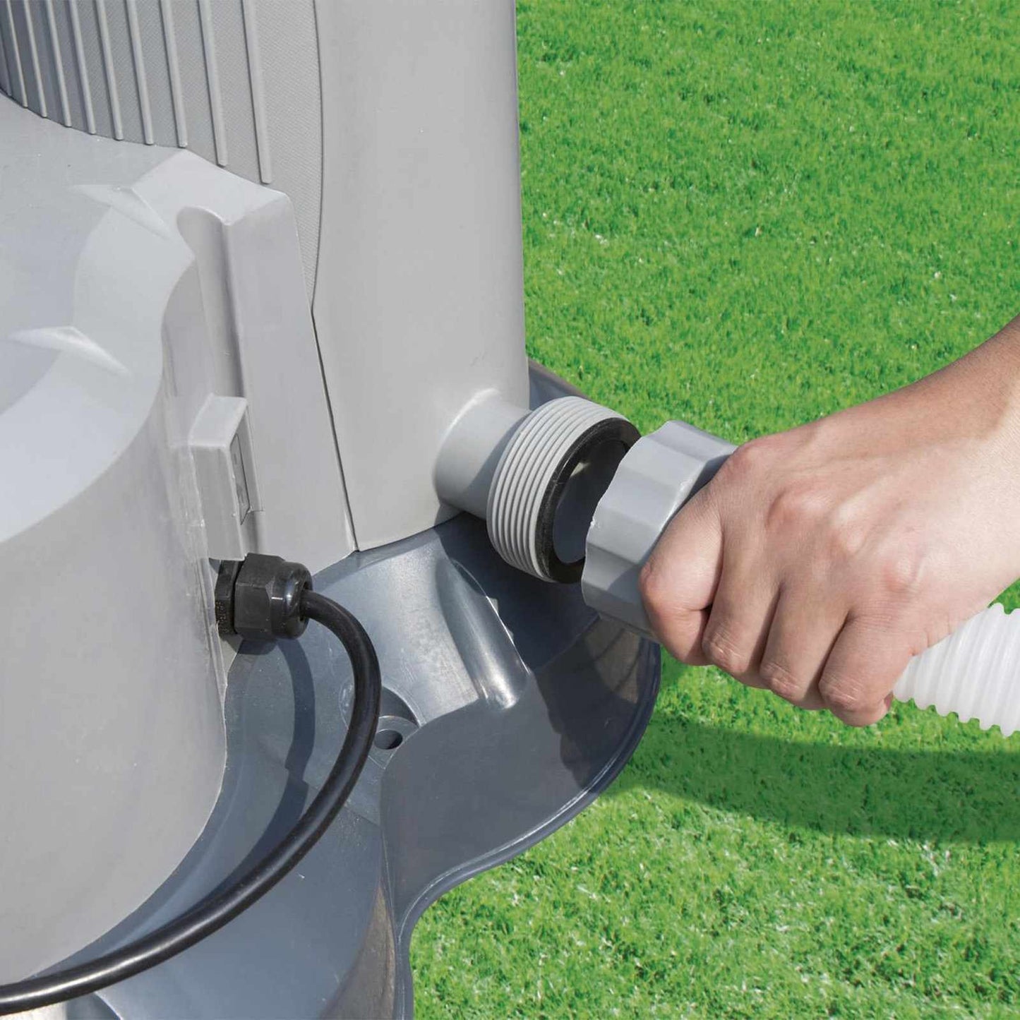 Solar Pool Heating Mat Black 110 x 171 cm PVC