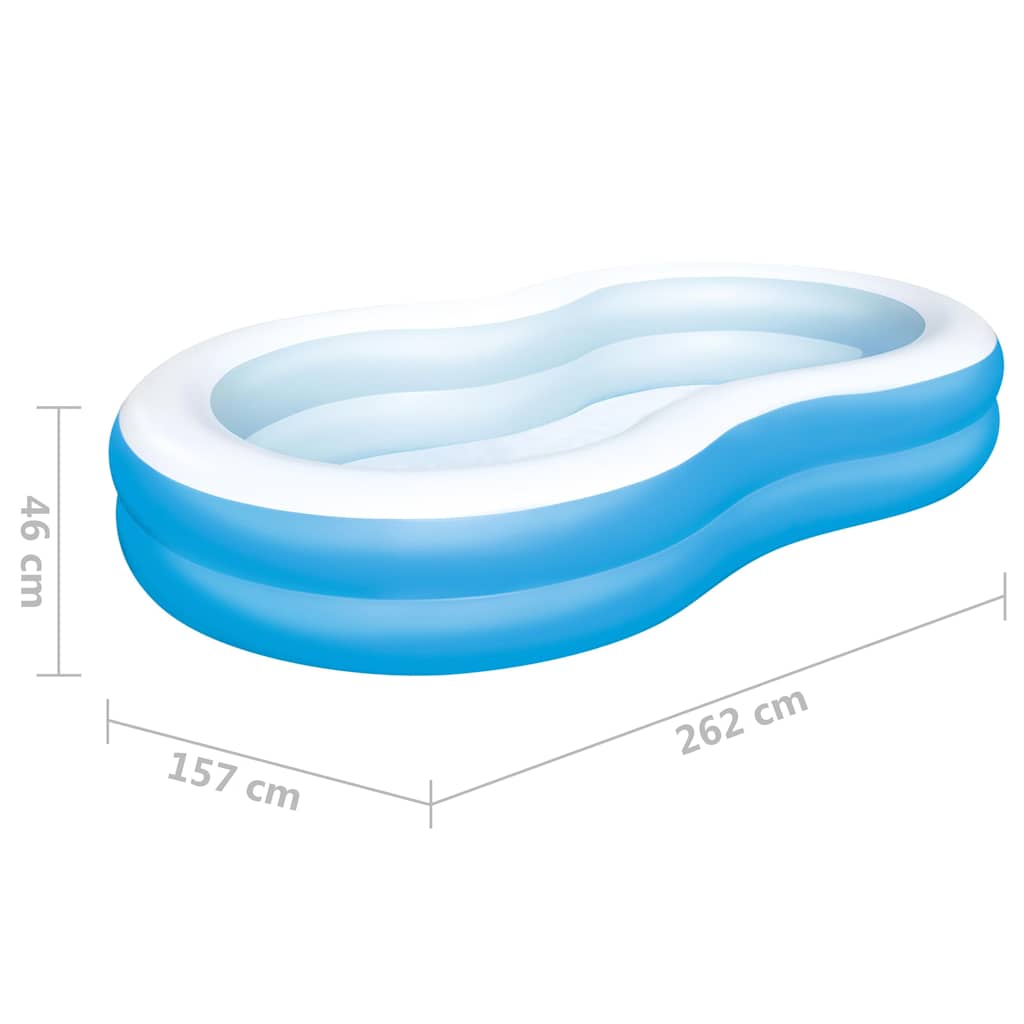 Big Lagoon Family Pool 262x157x46 cm