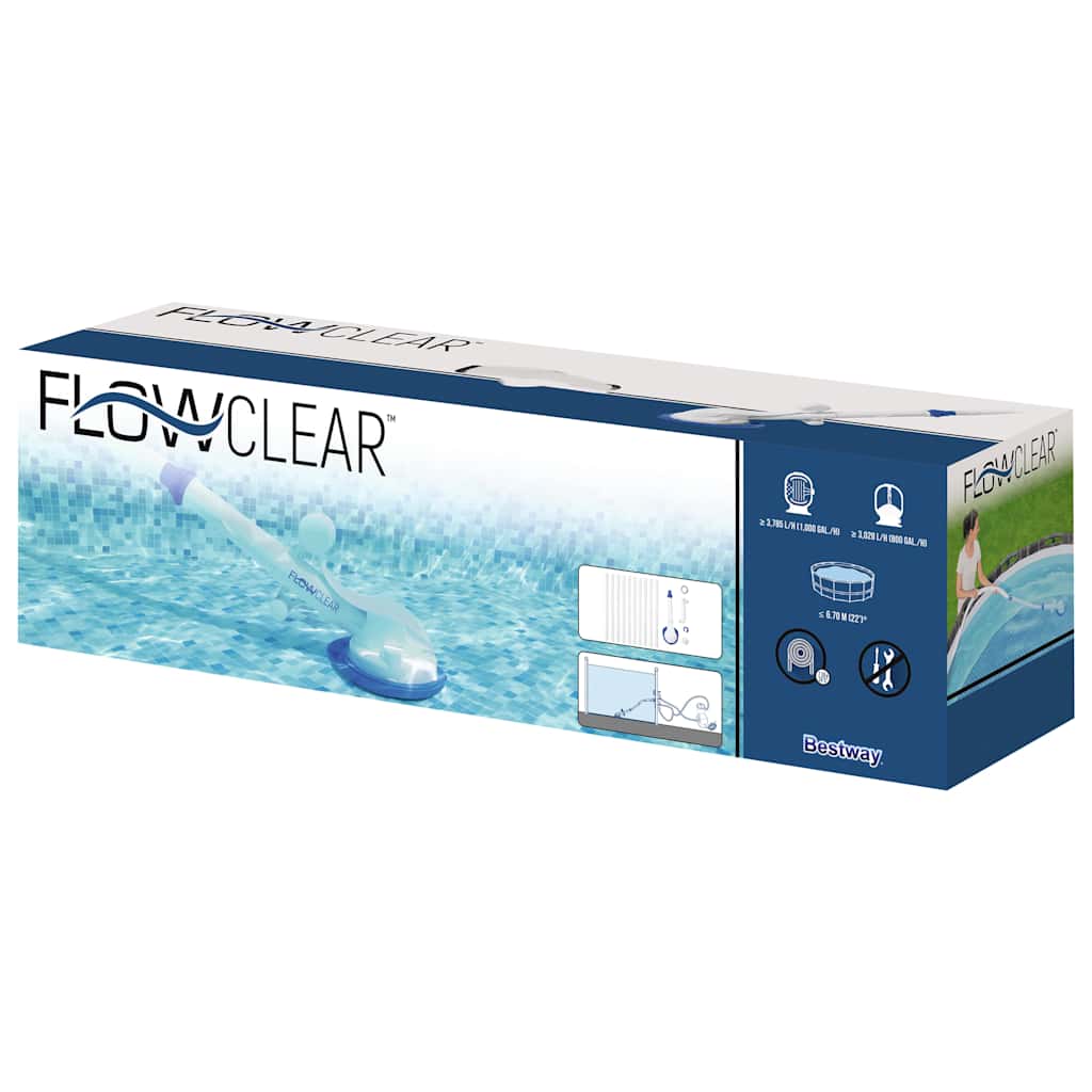 92880 Bestway Flowclear Automatic Vacuum Cleaner "AquaSweeper