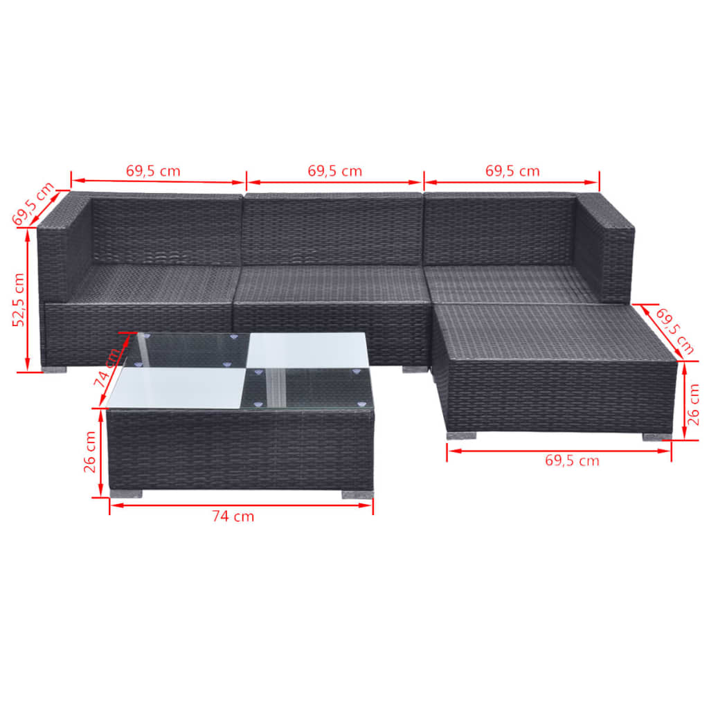 Patio Furniture | Black