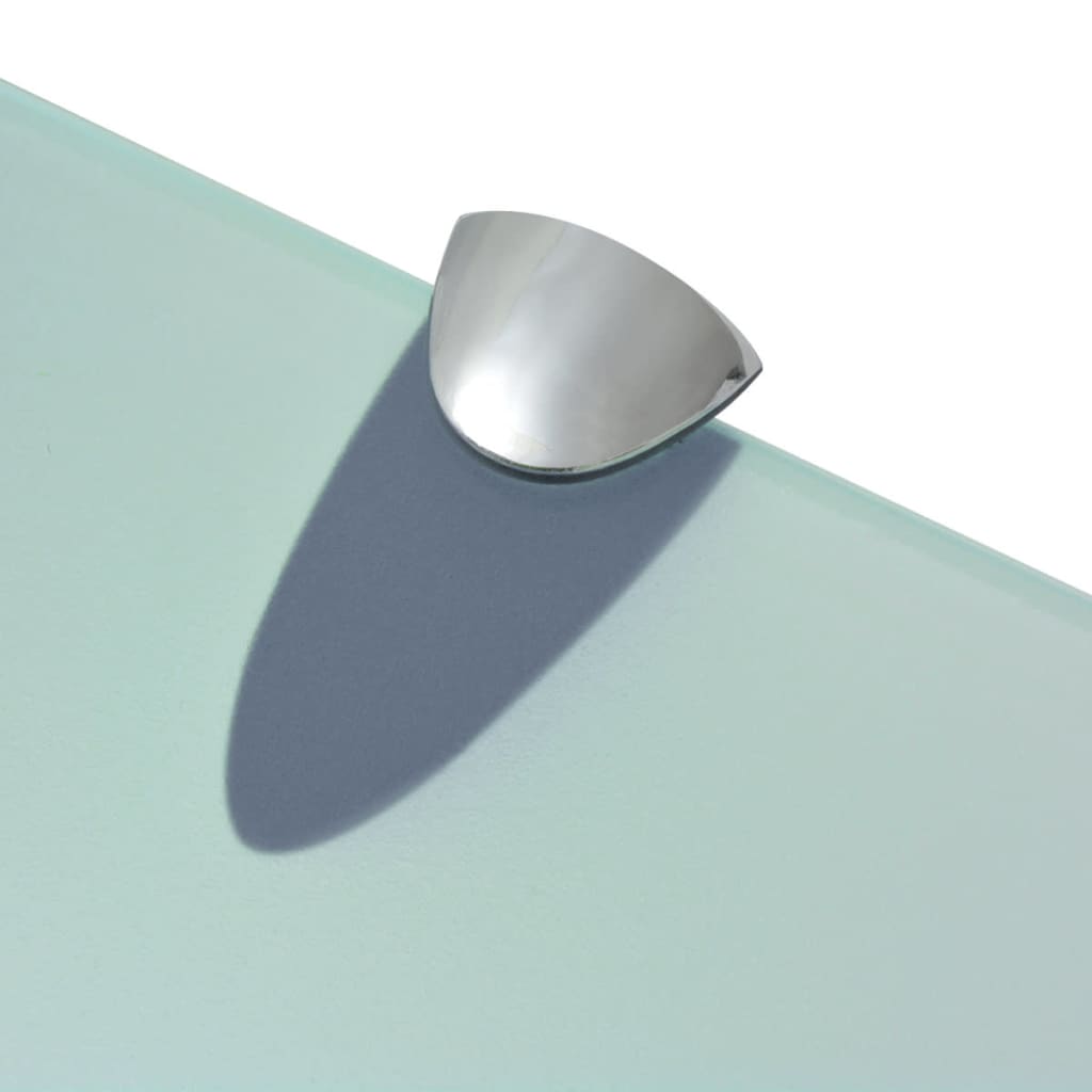 243761 vidaXL Floating Shelf Glass 100x10 cm 8 mm