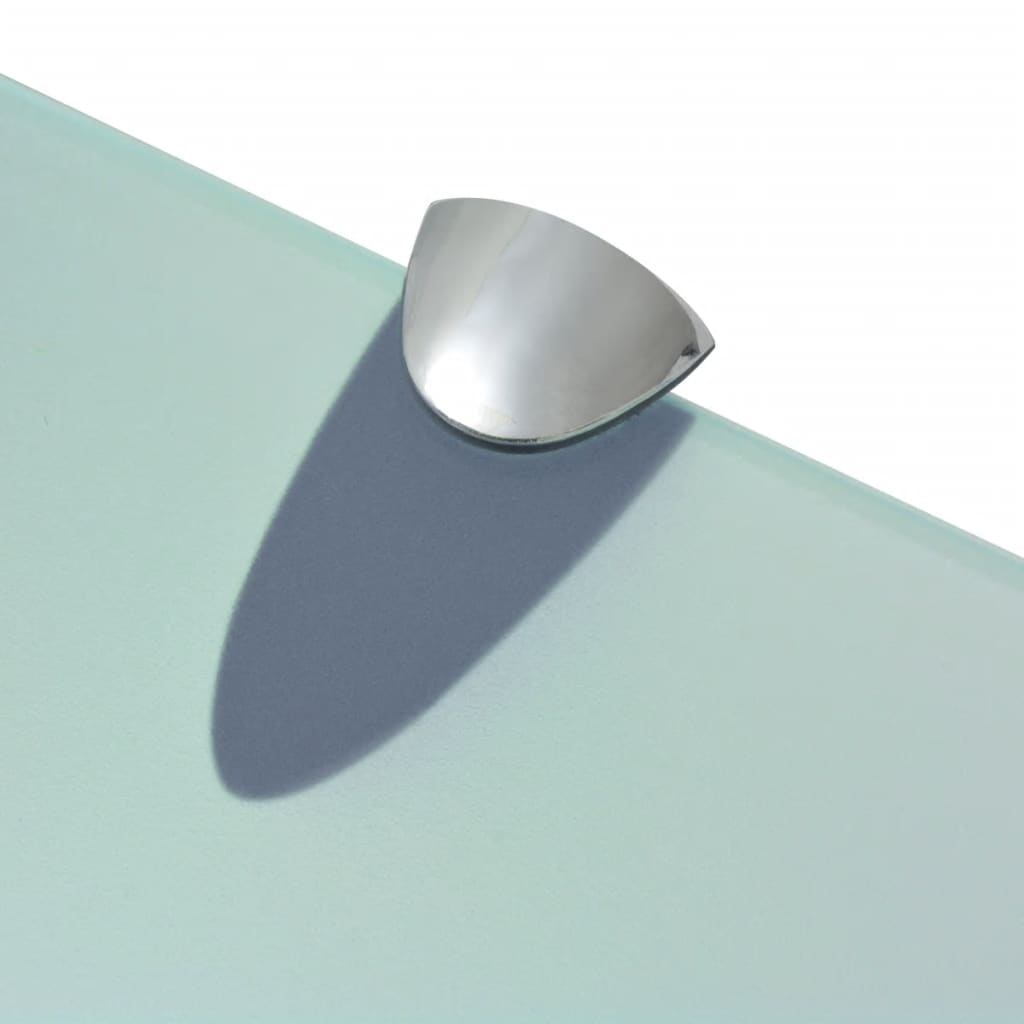 243785 vidaXL Floating Shelf Glass 100x20 cm 8 mm