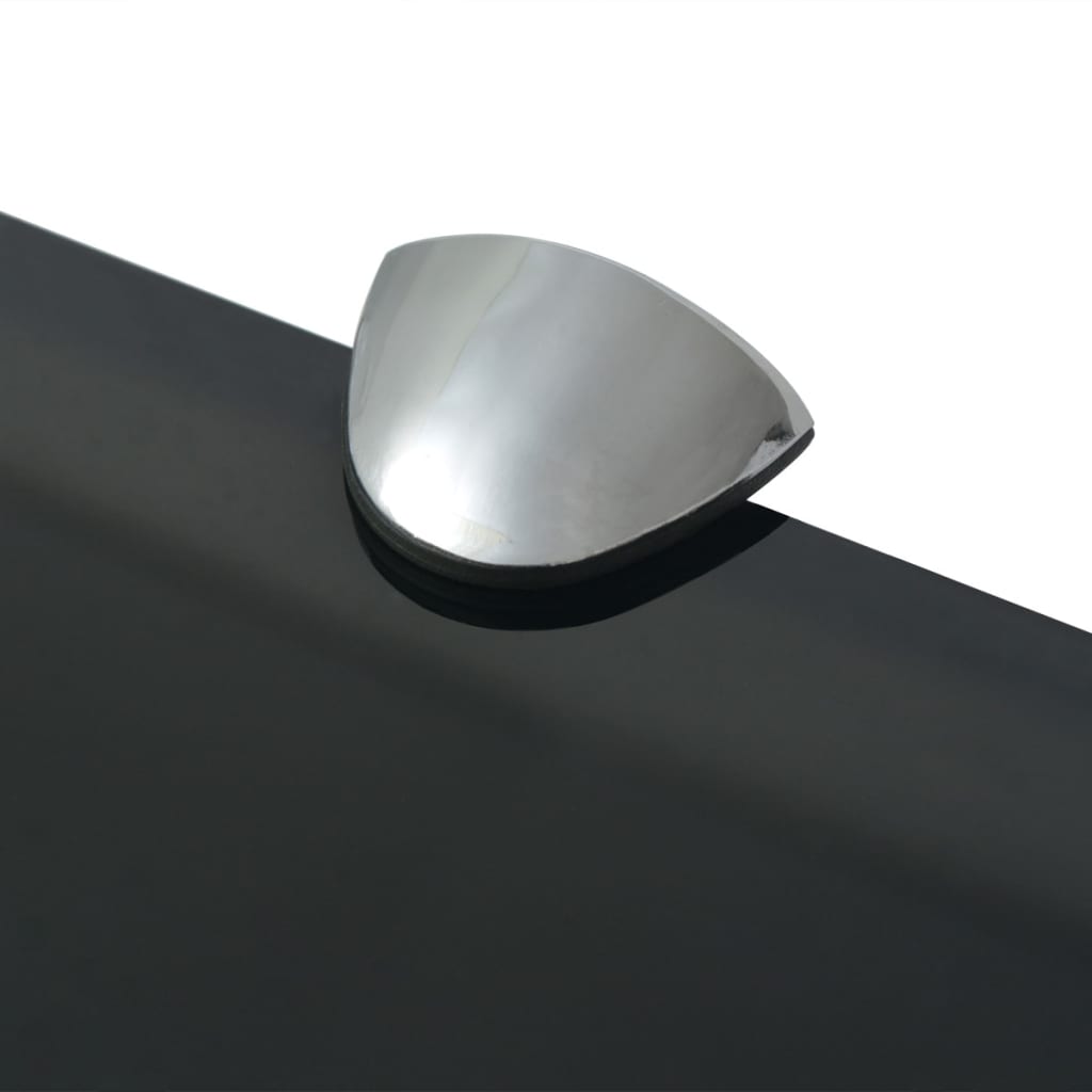 243793 vidaXL Floating Shelf Glass 100x20 cm 8 mm