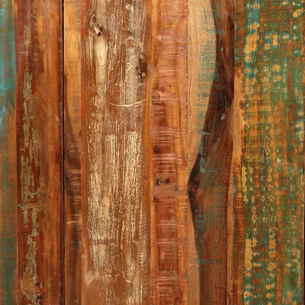 243999 vidaXL Dining Table Solid Reclaimed Wood 180 cm
