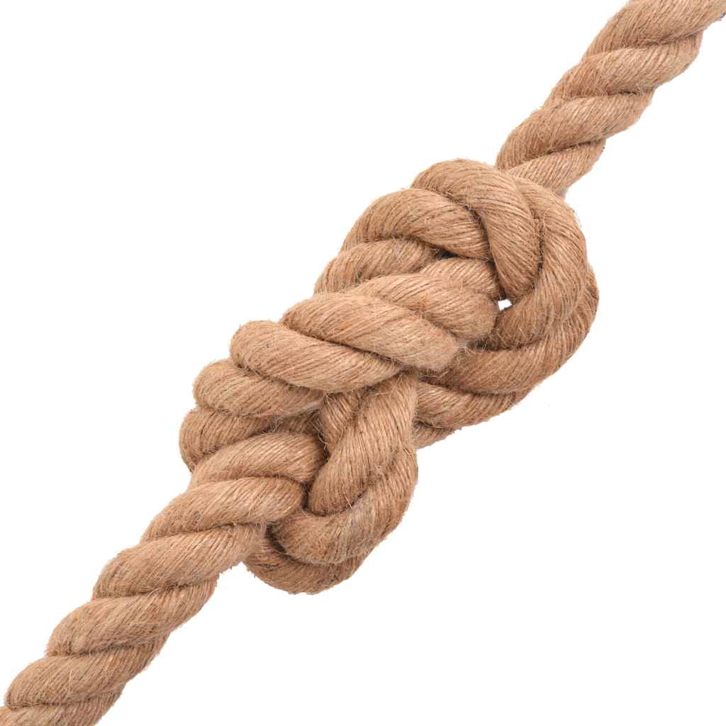 91278 vidaXL Rope 100% Jute 40 mm 30 m