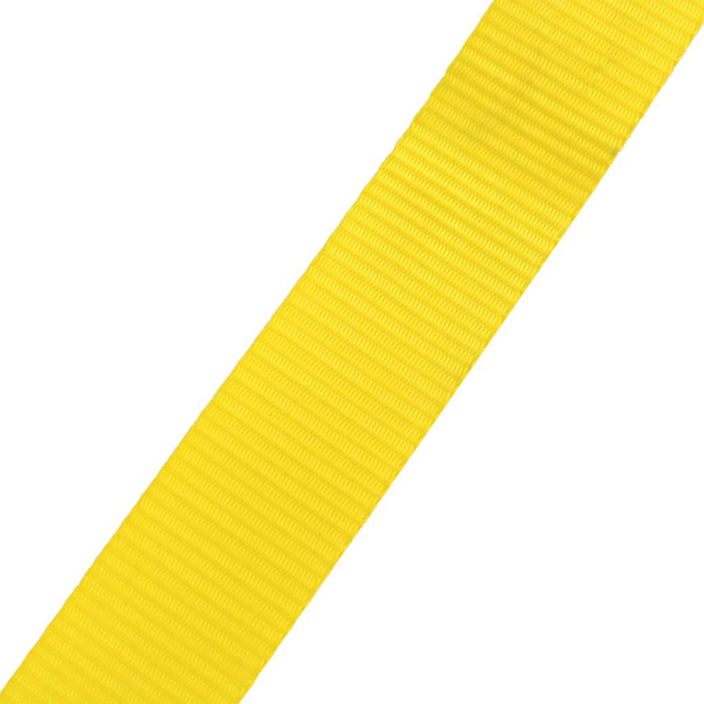 142667 vidaXL Slackline 15 m x 50 mm 150 kg Yellow