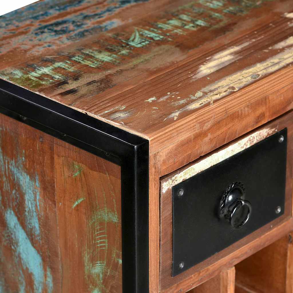 244831 vidaXL Wine Rack for 16 Bottles Solid Reclaimed Wood