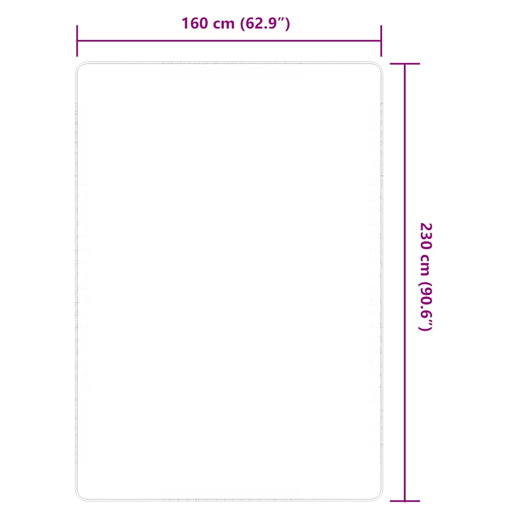 Area Rug Jute with Latex Backing 160x230 cm Natural