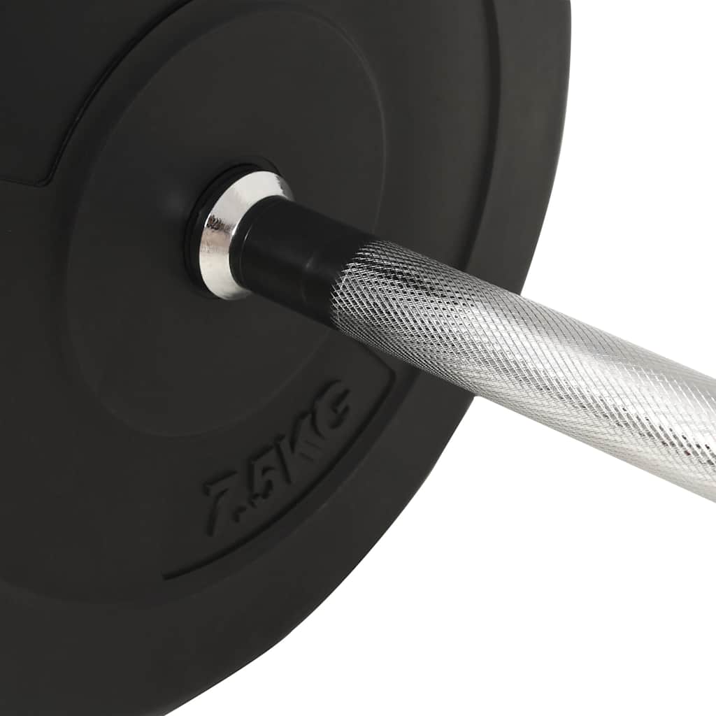 91398 vidaXL Barbell Set 30 kg