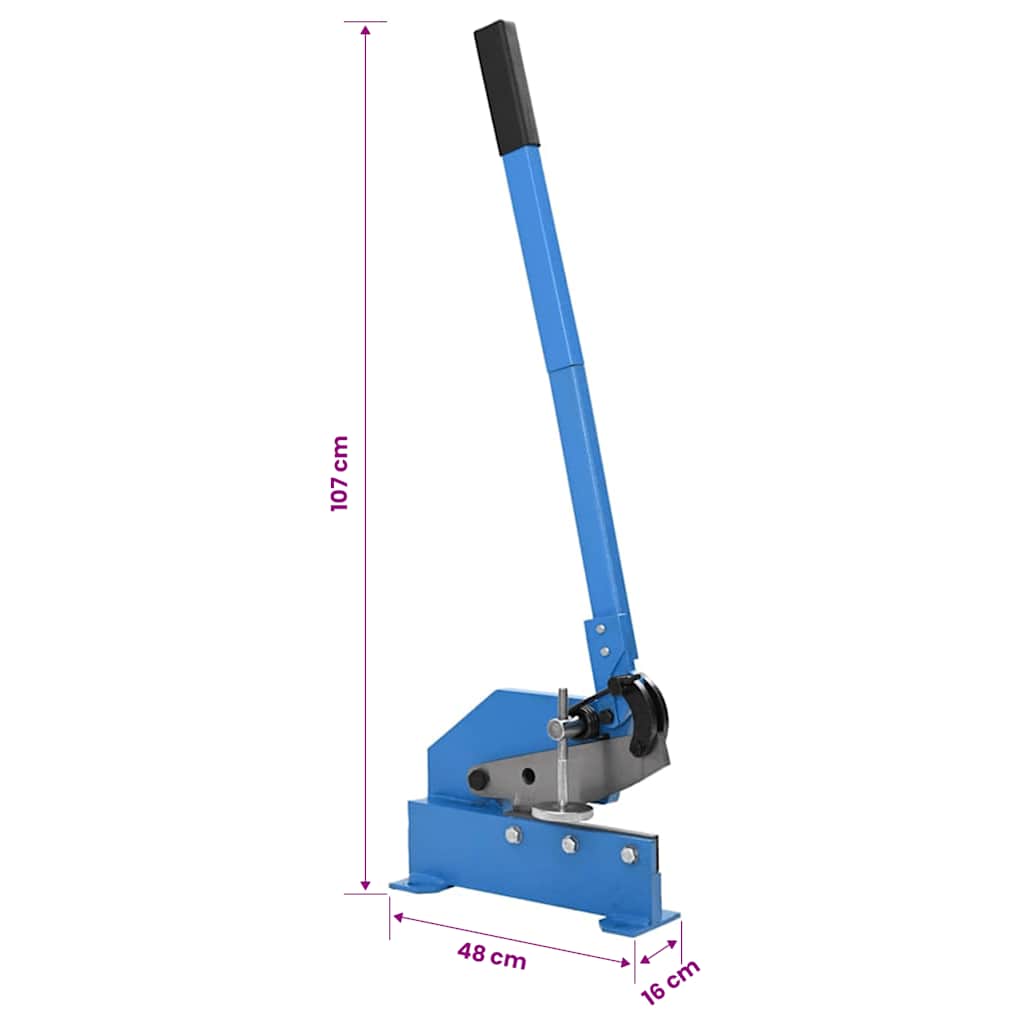 Lever Shear 200 mm Blue