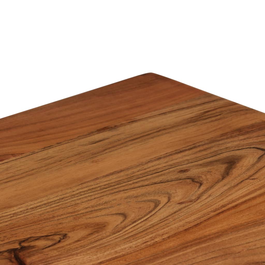 245666 vidaXL Writing Table Solid Acacia Wood 110x50x76 cm