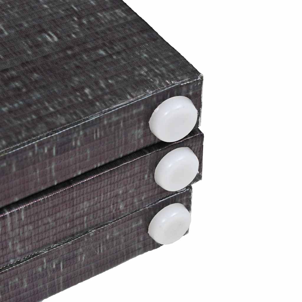 Folding Room Divider 120x170 cm Feathers Black and White