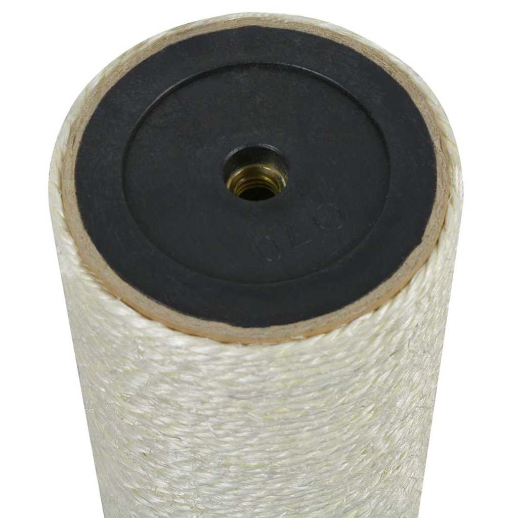 170560 vidaXL Cat Scratching Post 8x60 cm 10 mm Beige