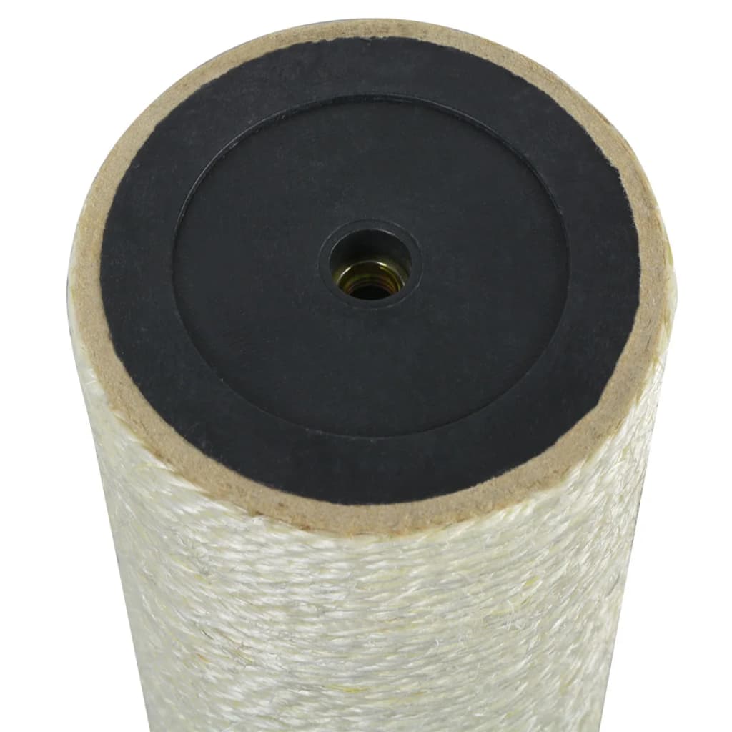 170568 vidaXL Cat Scratching Post 8x50 cm 8 mm Beige