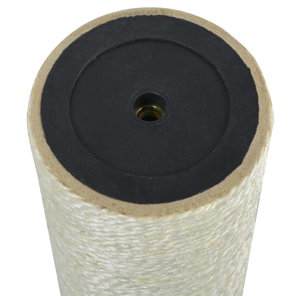 170570 vidaXL Cat Scratching Post 8x60 cm 8 mm Beige