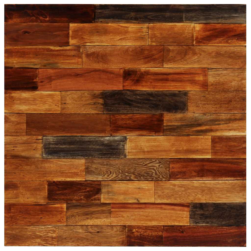 246286 vidaXL Bar Set 3 Pieces Solid Reclaimed Wood and Genuine Goat Leather