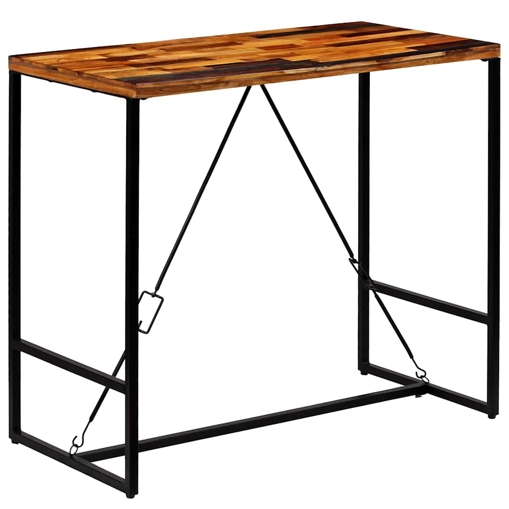 246289 vidaXL Bar Table Solid Reclaimed Wood 120x60x106 cm