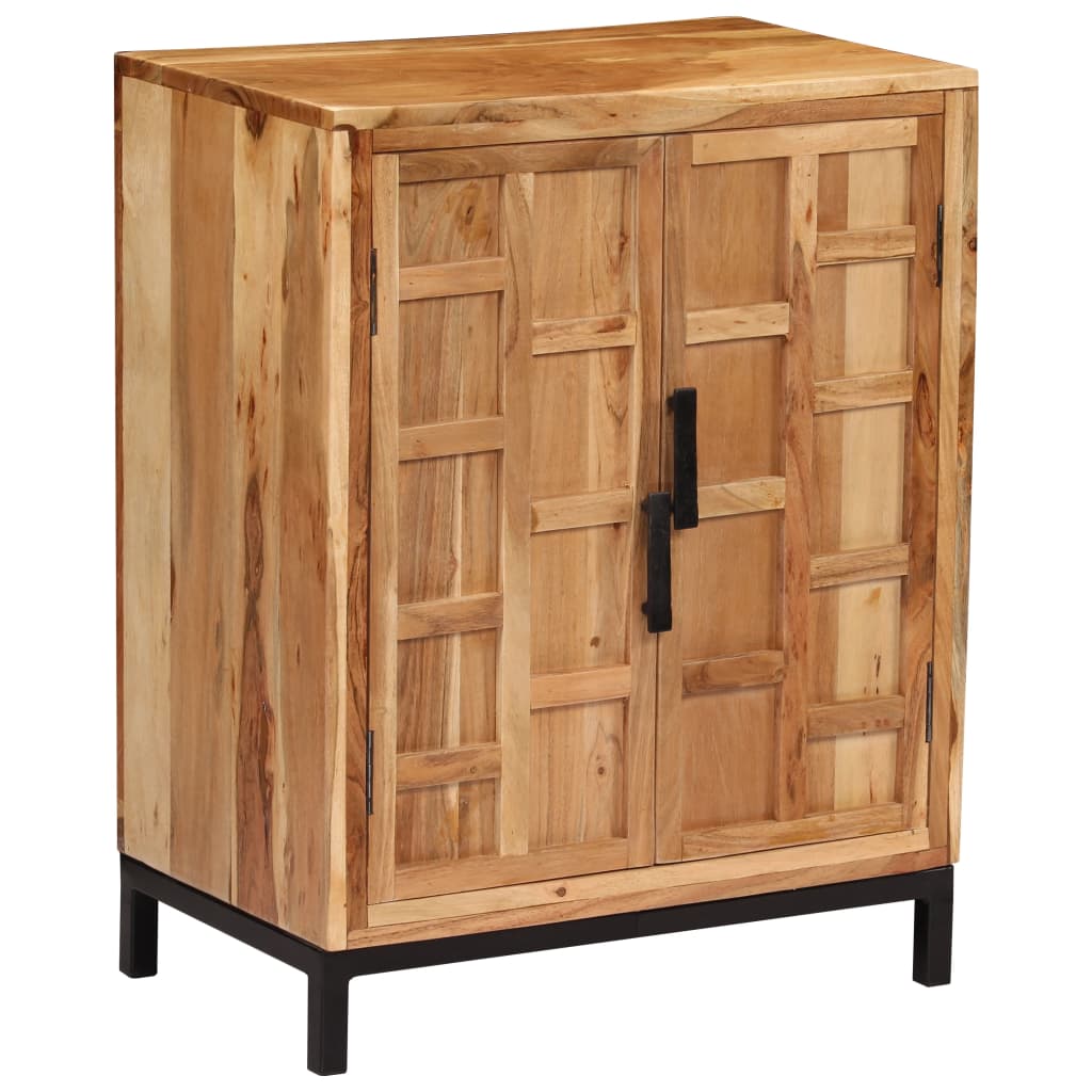 246135 vidaXL Sideboard Solid Acacia Wood 60x35x76 cm Brown