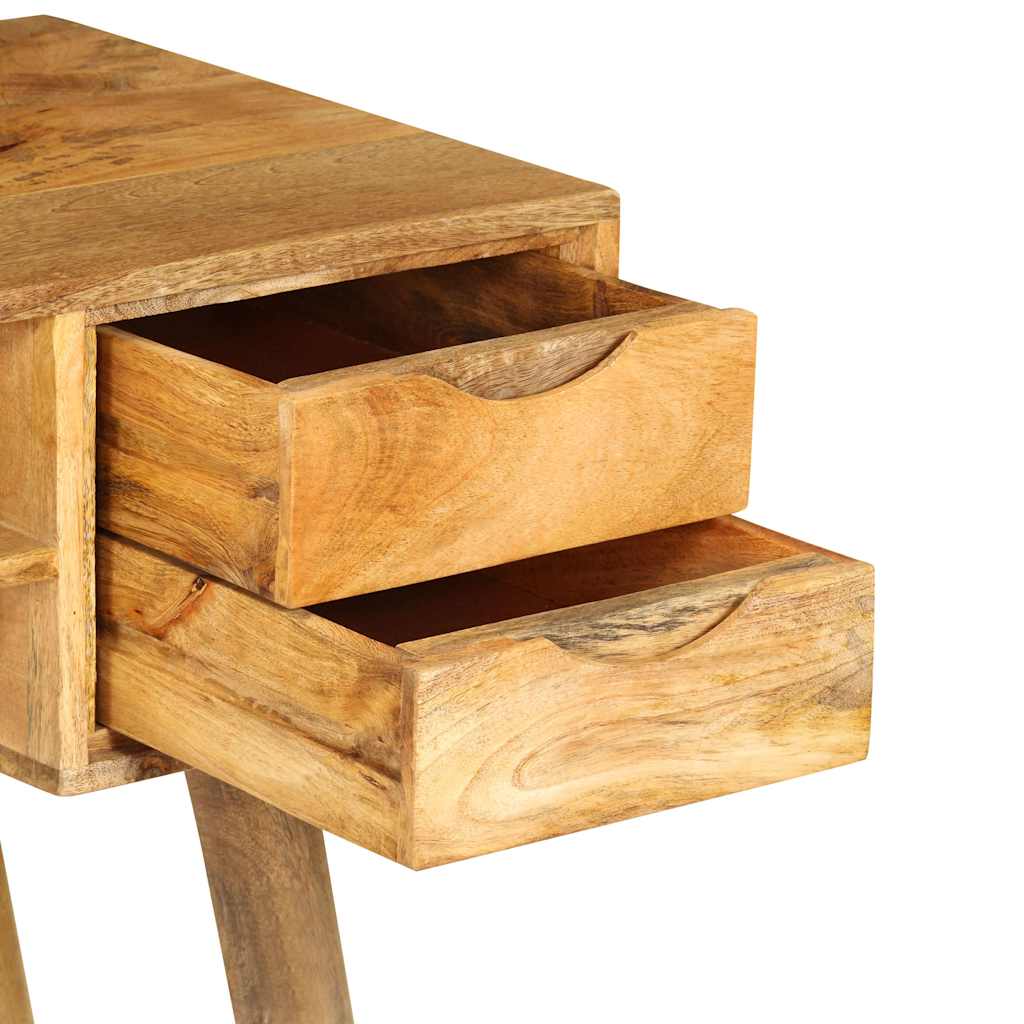 246791 vidaXL Writing Desk Solid Mango Wood 115x47x76 cm