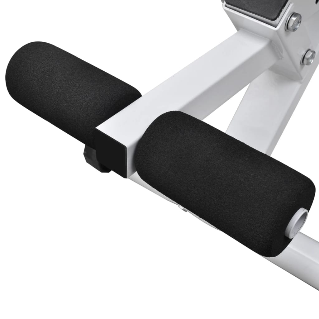 Workout Bench with Barbell and Dumbbell Set 60,5 kg
