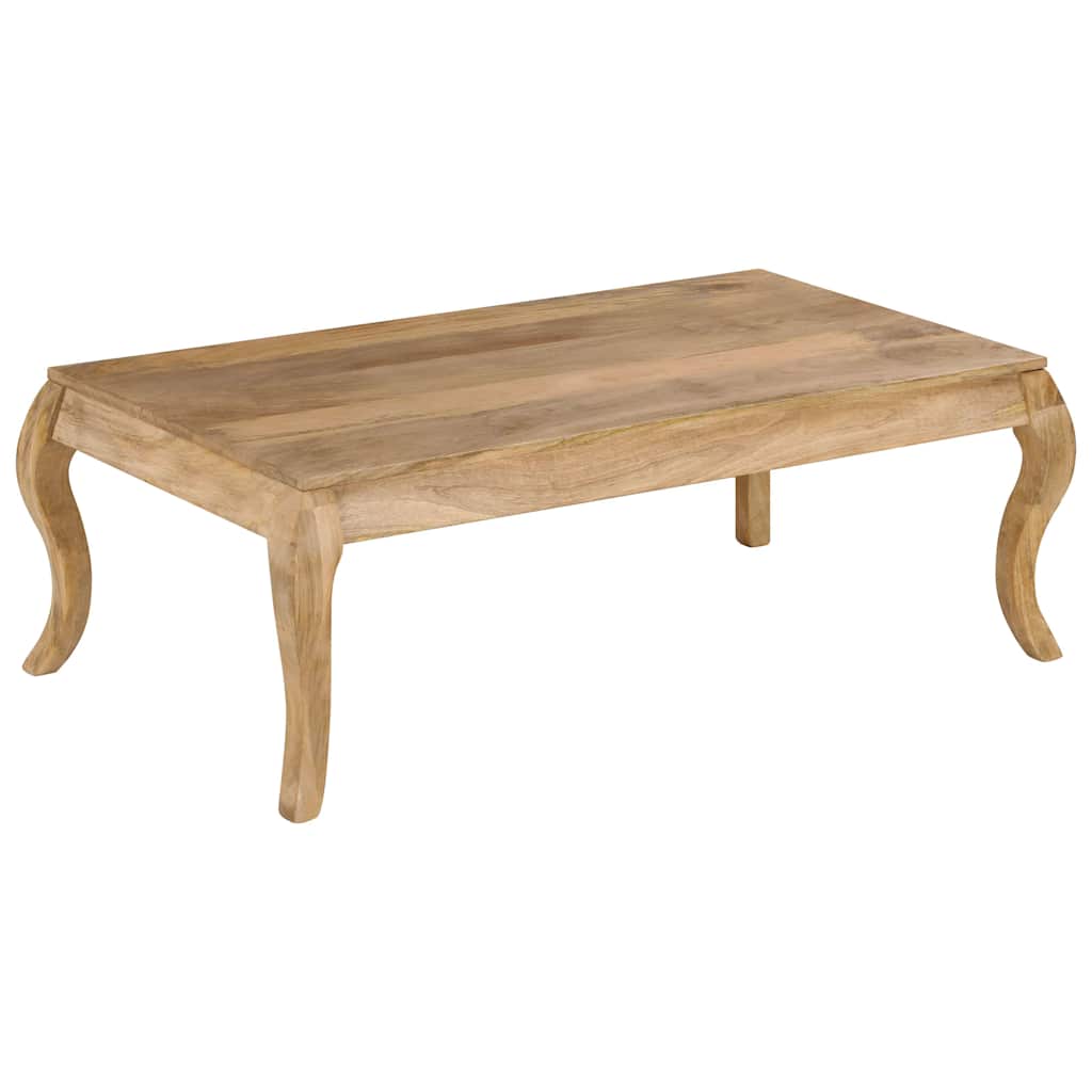 247110 vidaXL Coffee Table 116x66x41 cm Solid Mango Wood