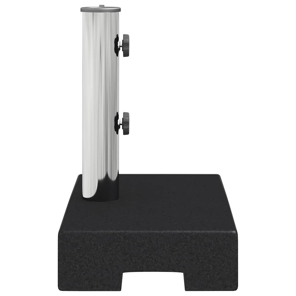 Parasol Base | Black | Granite, Stainless Steel | Standard | Parasol Base