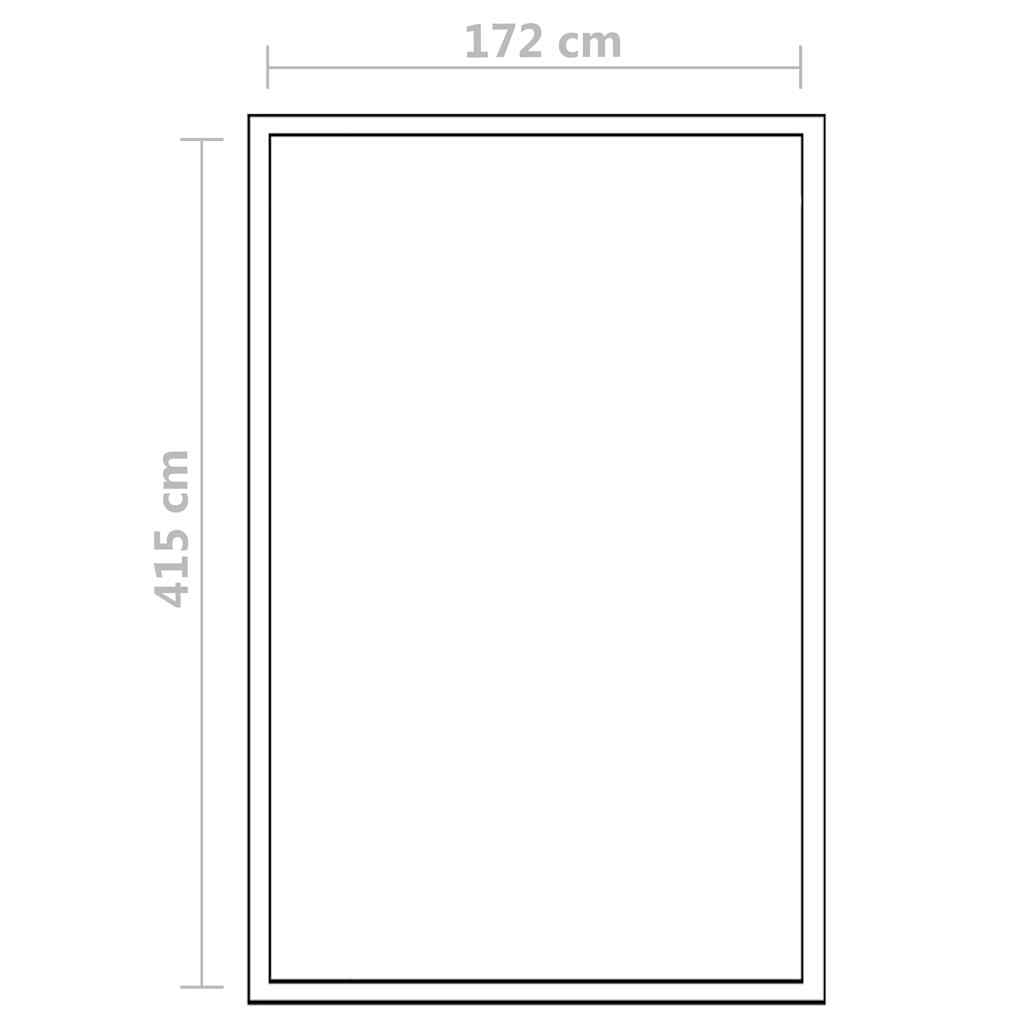 Greenhouse Aluminium 421x190x195 cm 15,6 m³