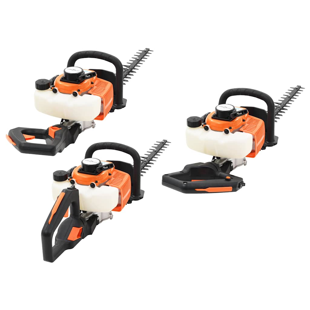 144010 vidaXL Petrol Hedge Trimmer 722 mm Orange and Black