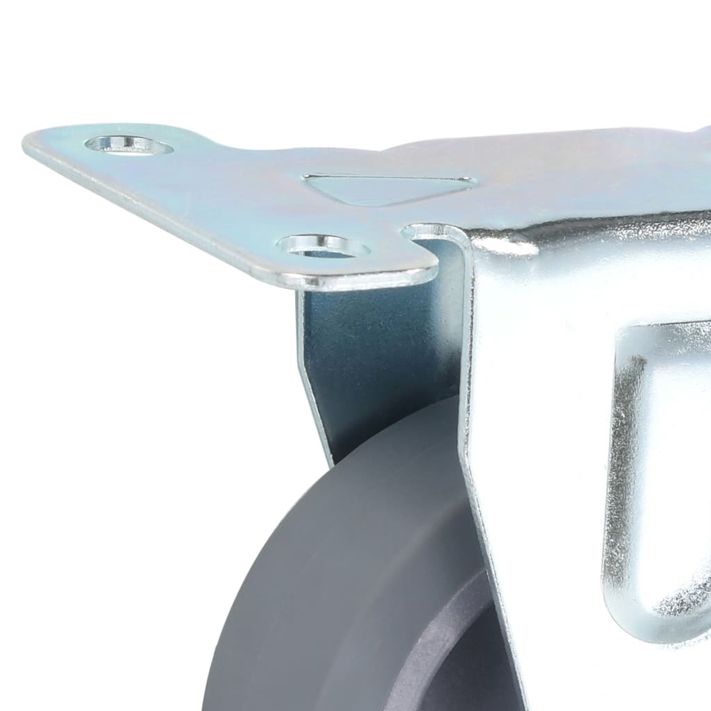 143419 vidaXL Fixed Casters 4 pcs 75 mm