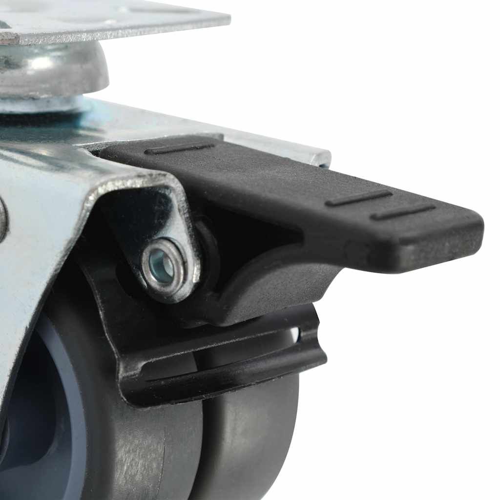 143438 vidaXL Twin-wheel Swivel Casters 4 pcs 50 mm