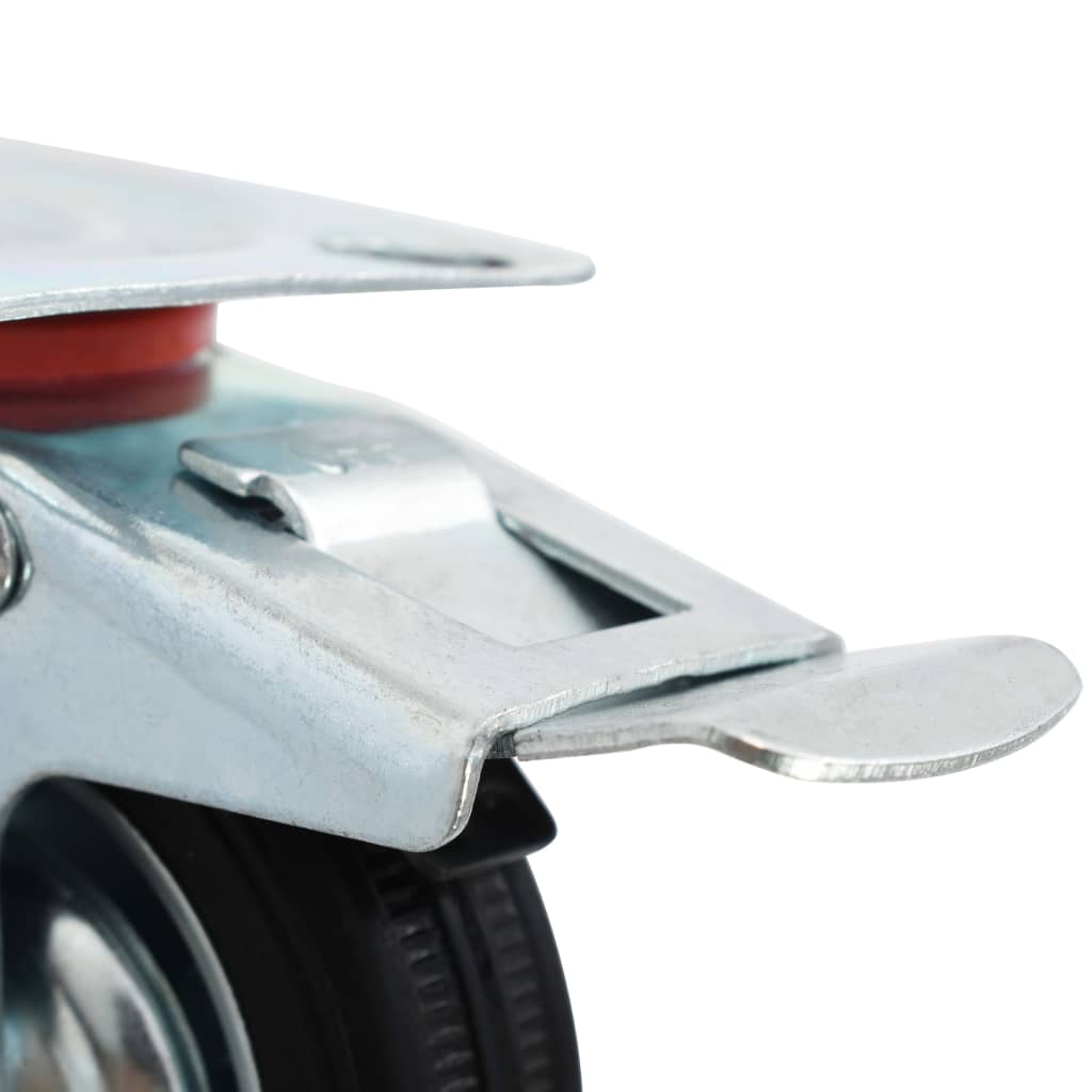 143456 vidaXL Swivel Casters 4 pcs 75 mm