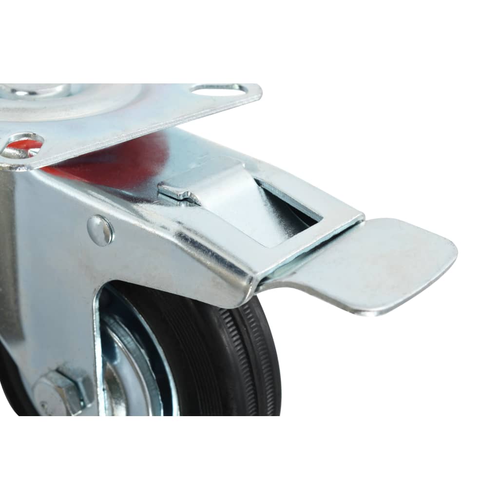 143462 vidaXL Casters 4 pcs 100 mm