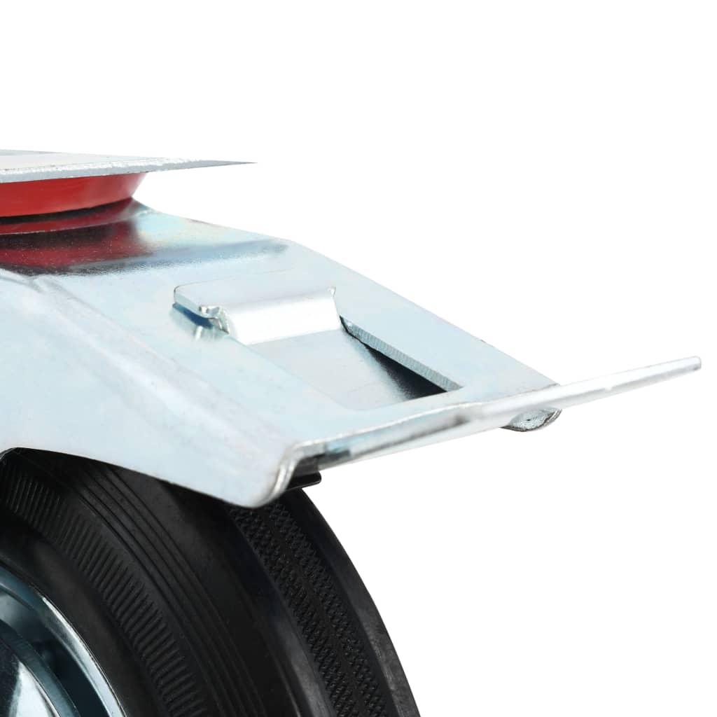 143465 vidaXL Casters 4 pcs 200 mm