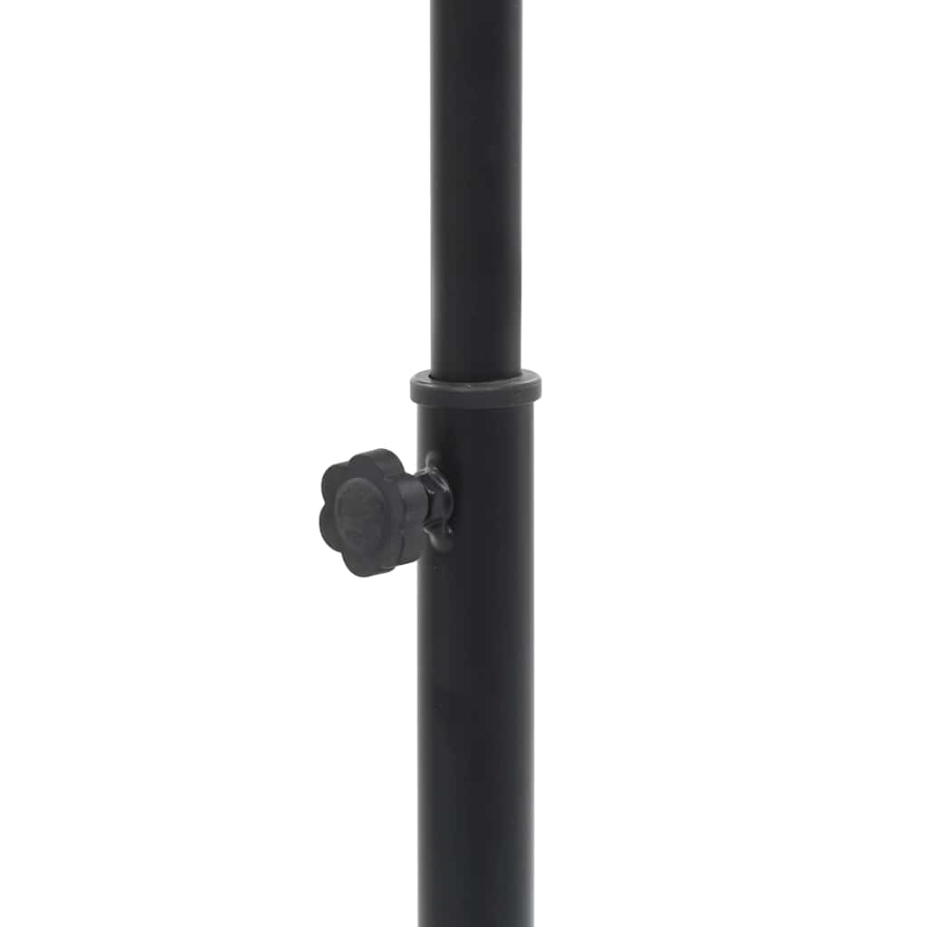 70075 vidaXL Guitar Stand Black Steel