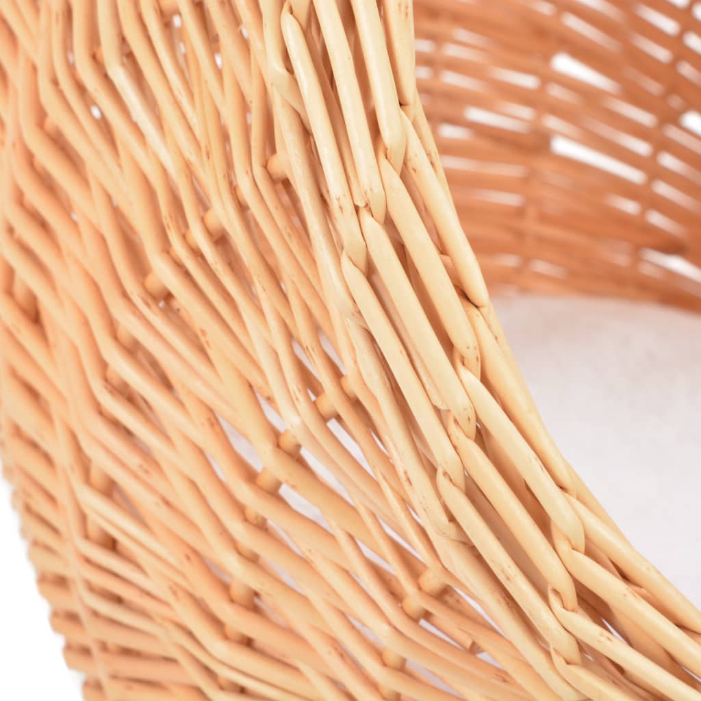 Cat Tree with Sisal Scratching Post Natural Willow Wood