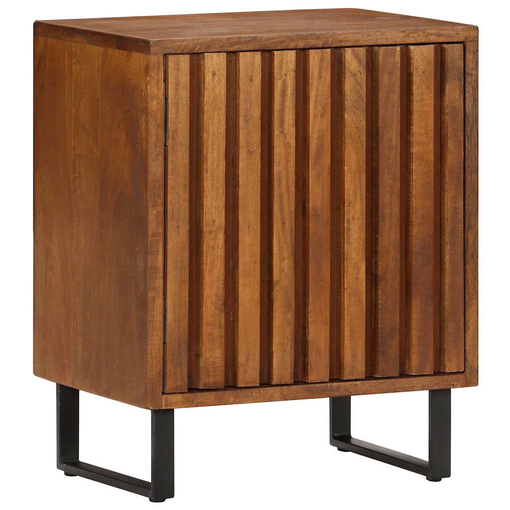 247942 vidaXL Bedside Cabinet 40x30x50 cm Solid Mango Wood
