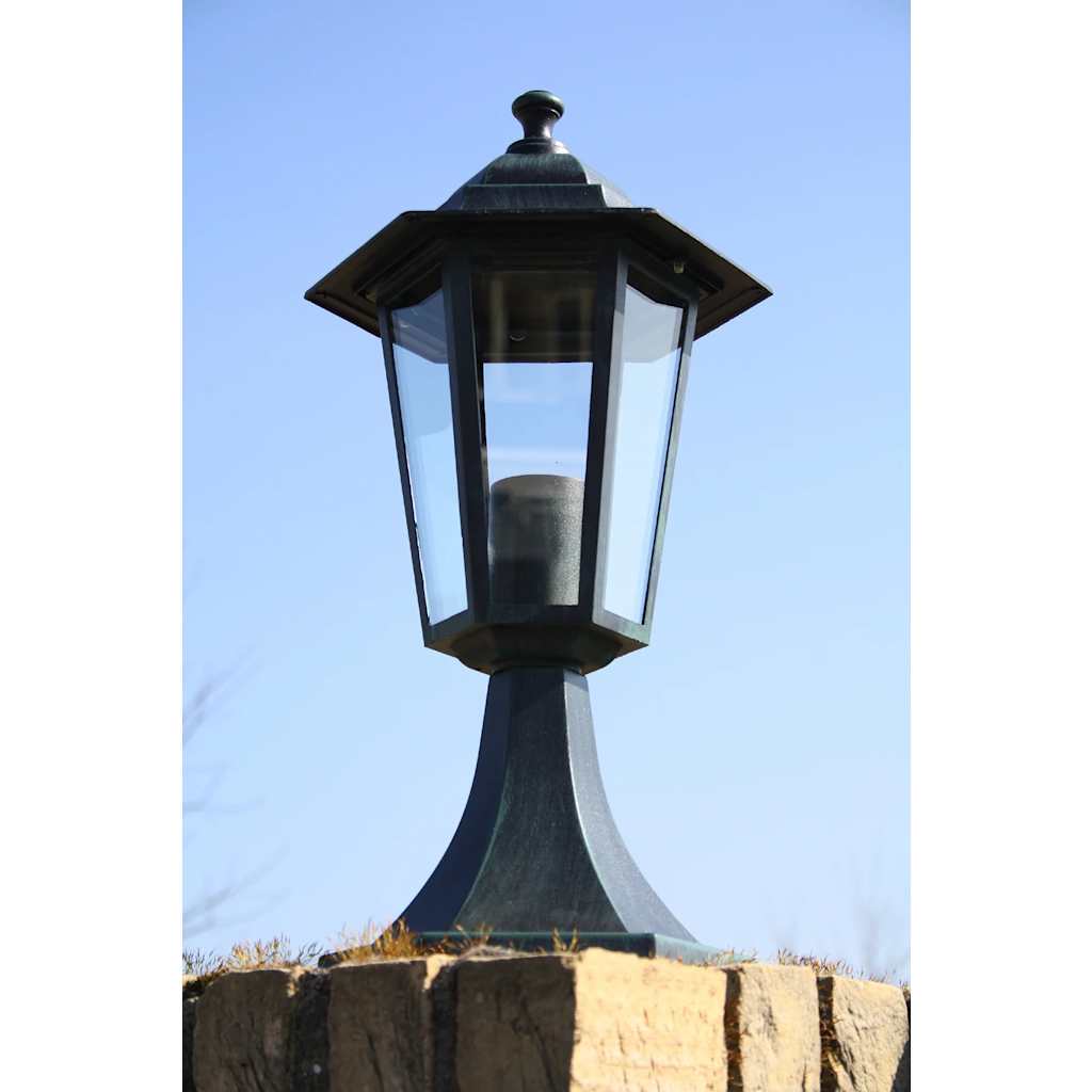 Garden Light Dark Green/Black Aluminium