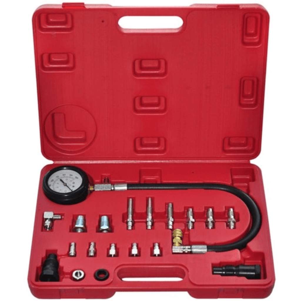 210003 vidaXL 20-Piece Compression Test Diesel Engine