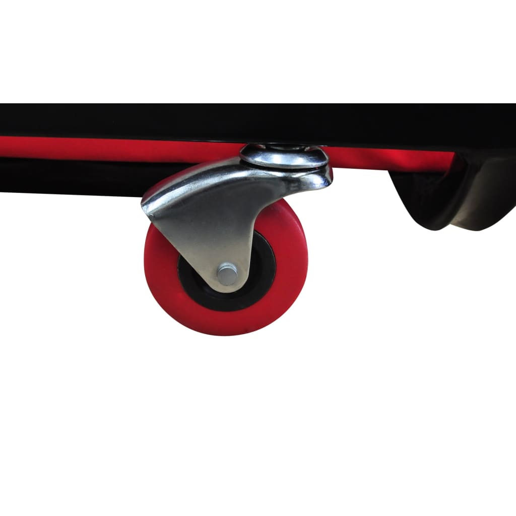 vidaXL Car Creeper with 6 Wheels Adjustable