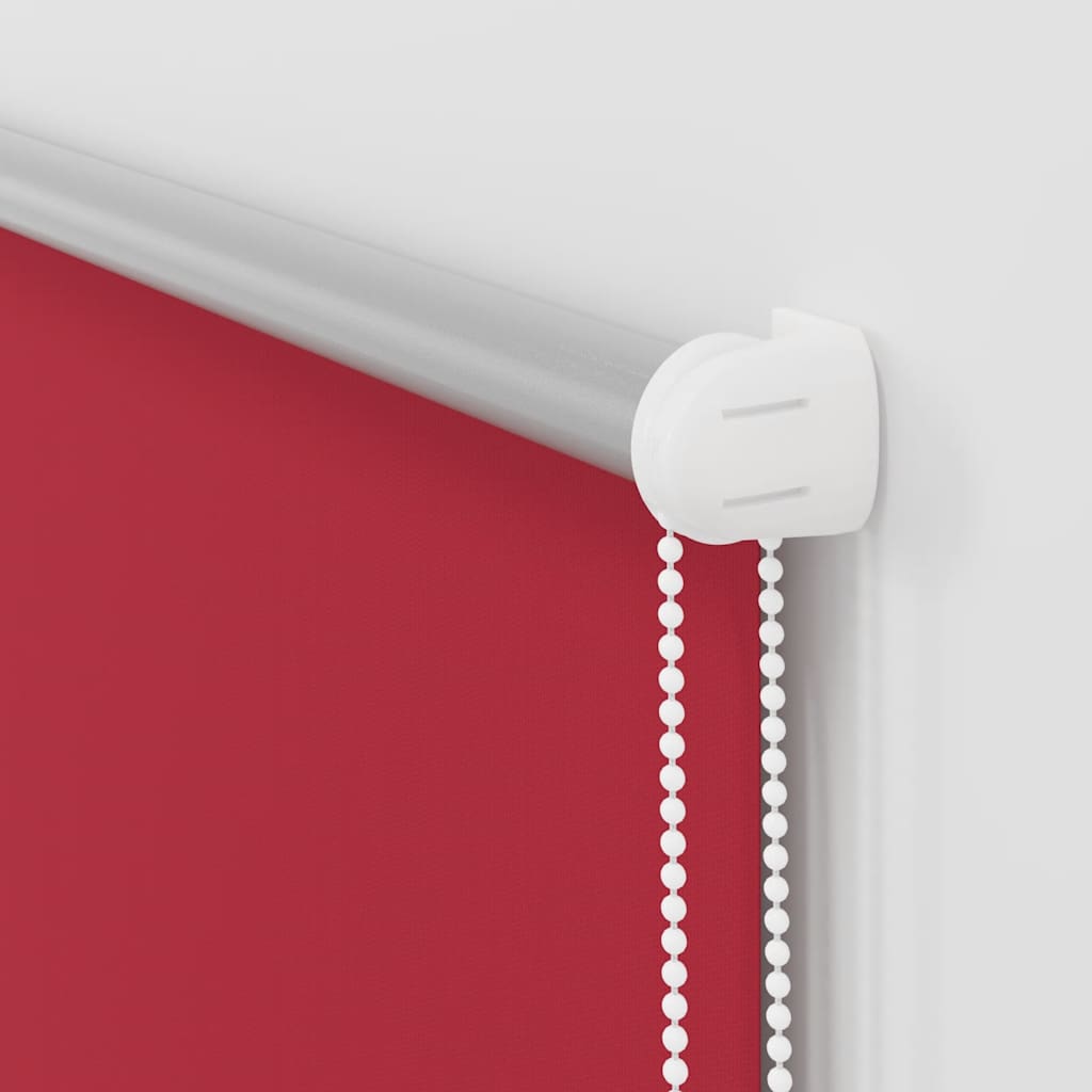 Roller blind blackout 104.4x175 cm Fabric Width 100 cm red
