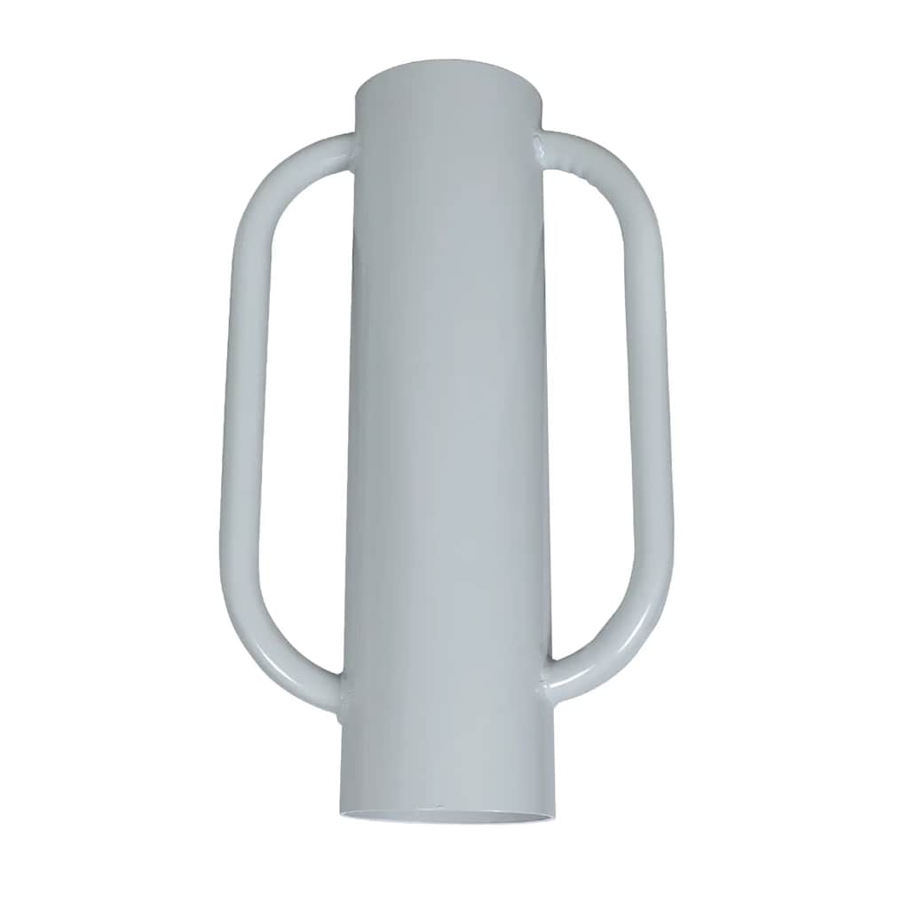 140317 vidaXL Fence Post Driver With Handles Steel