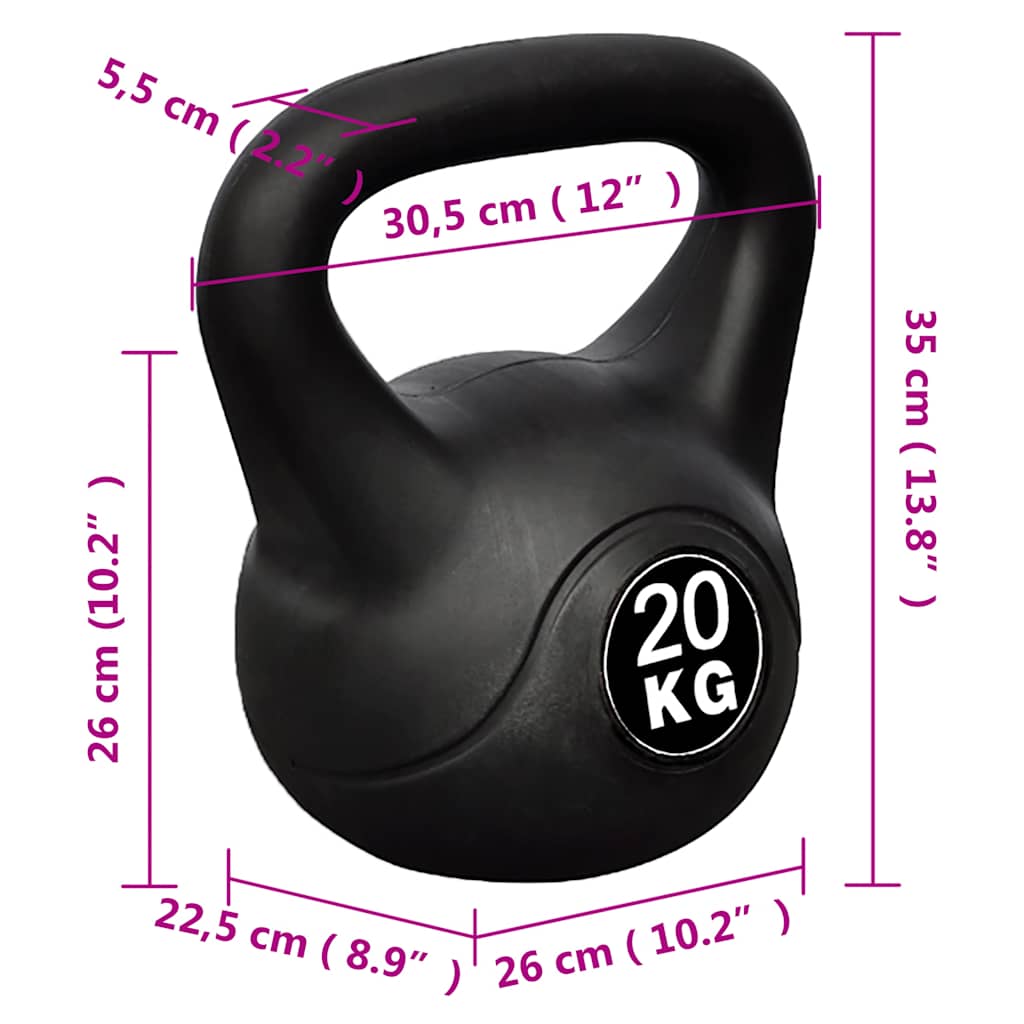 90394 kettlebell 20 kg