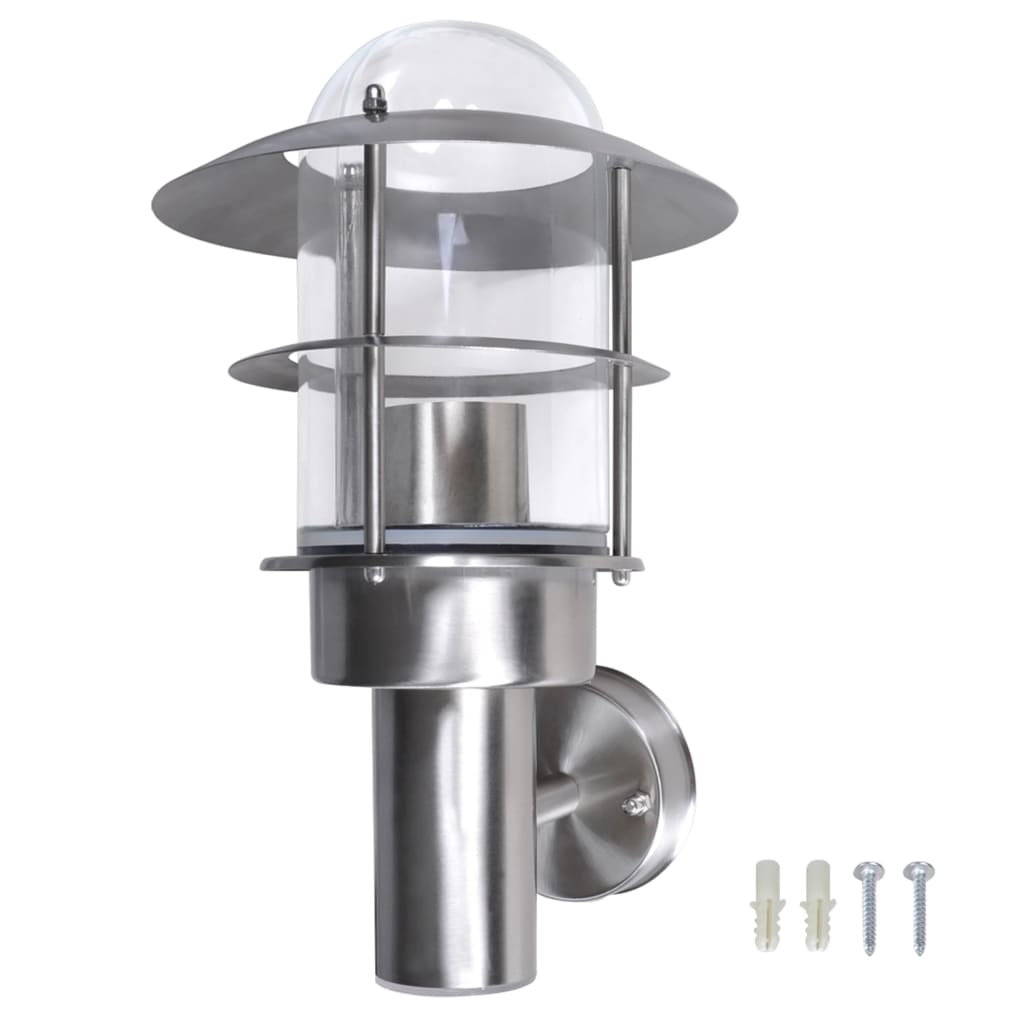 40703 Patio Wall Light Lamp Stainless Steel