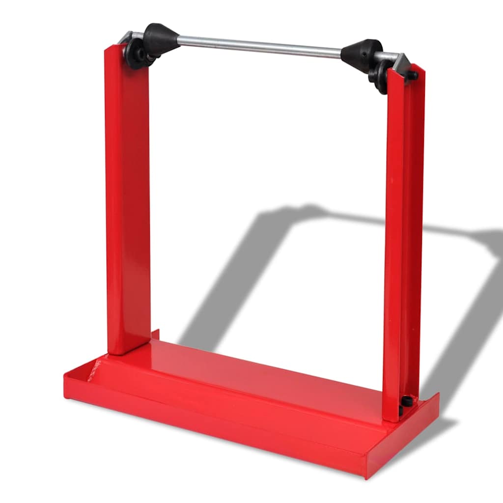 210224 Professional Motorcycle Wheel Balancing Stand Red