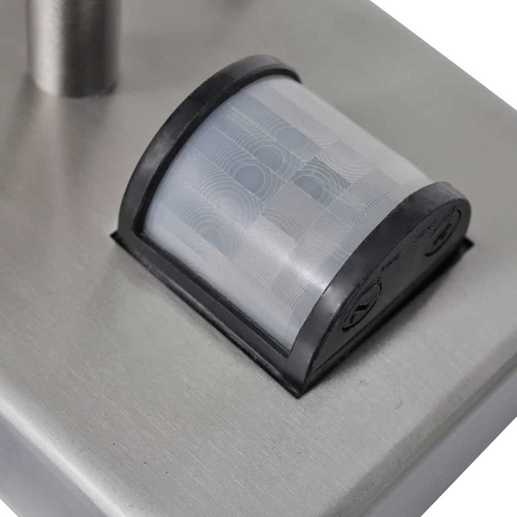 Wall Lamp Stainless Steel Pagoda Shape with Sensor