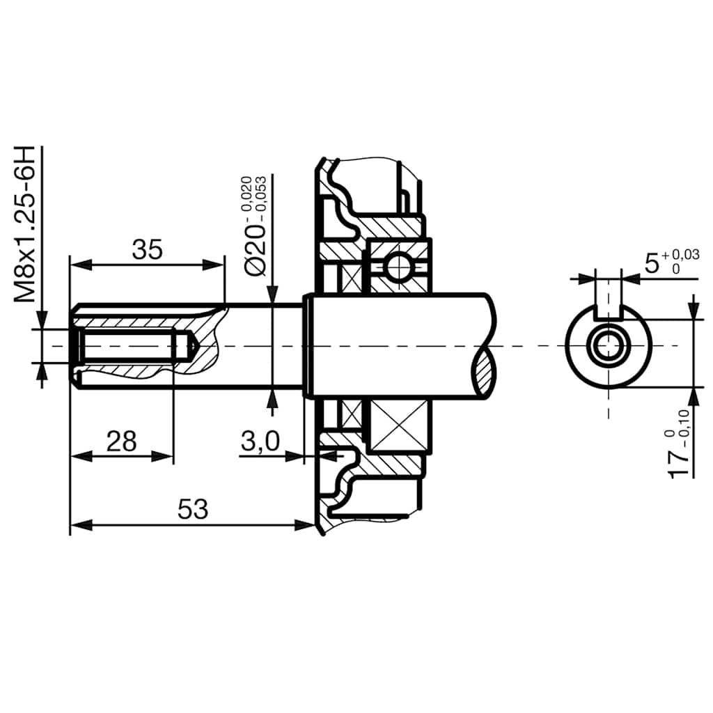 141246 6,5 HP 4,8 kW Black Petrol Engine