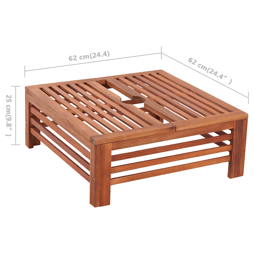 41449 Wooden Parasol Stand Cover