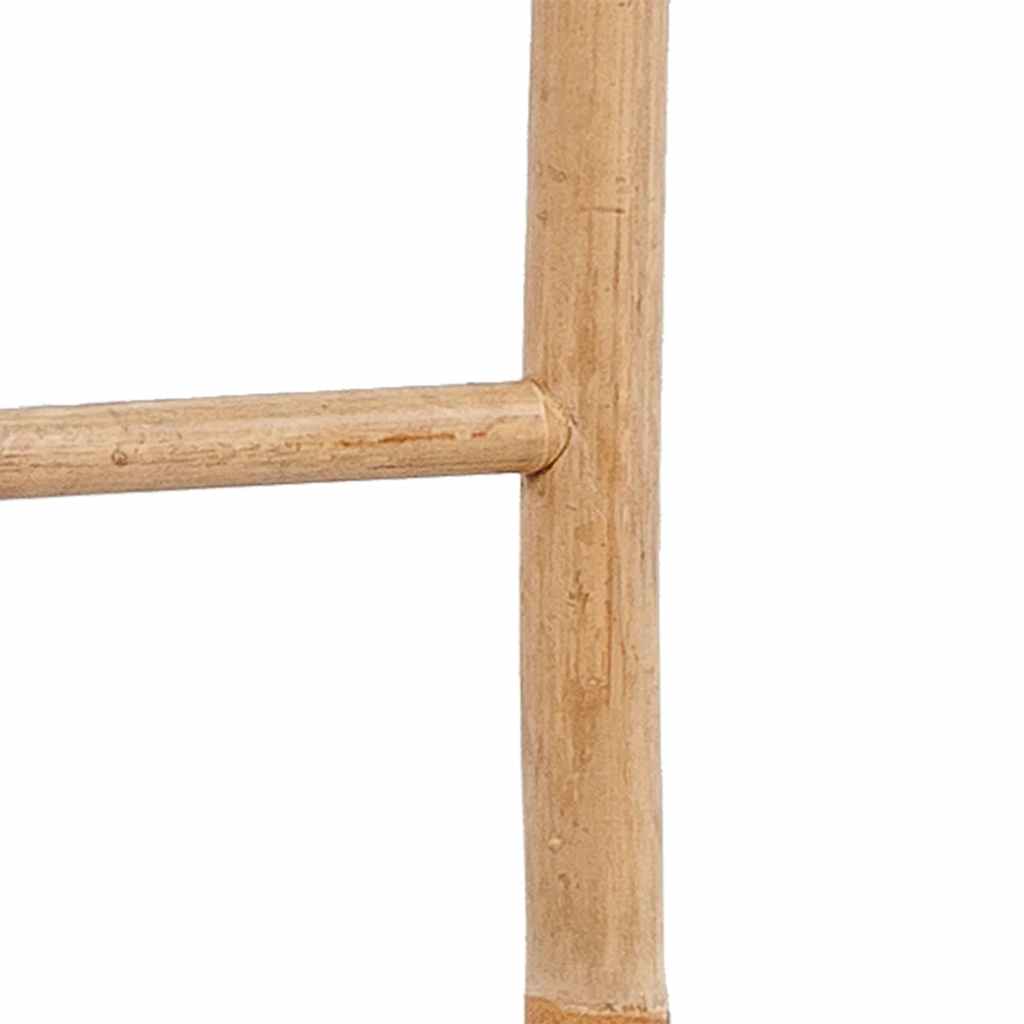 41496 Bamboo Towel Ladder with 6 Rungs
